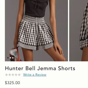 Hunter Bell Jemma Gingham Shorts